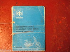 PIAGGIO SERVICE STATION MANUAL GOOD CONDITION EB28