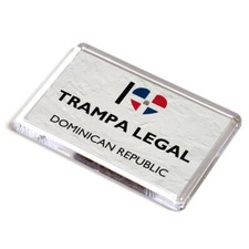 FRIDGE MAGNET - I Love Trampa