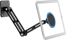 Magnetic Adjustable Aluminium Tablet Wall Mount Holder iPad iPhone & SmartPhones