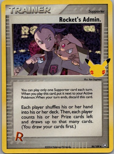 Rocket admin holo classic - admin.,
