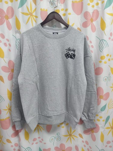 Stussy grey hoodie - size, s
