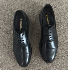 Mens Oxford Brogue Shoes Black