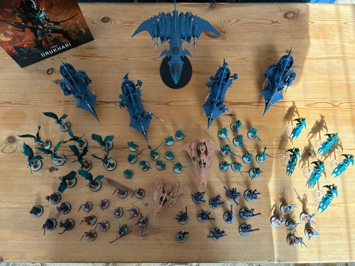 Warhammer 40k drukhari army - 40k,