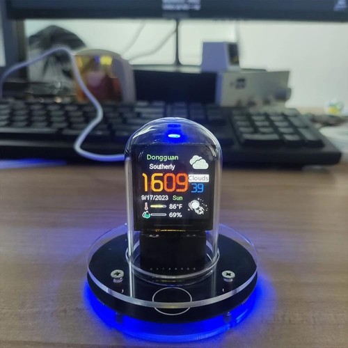 Smart wifi nixie tube alarm - wifi,