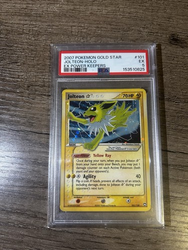 Pokémon tcg jolteon star gold - jolteon,