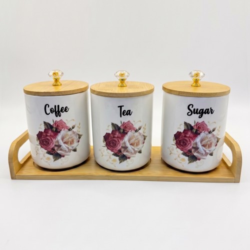 3pcs floral white - 3pcs,