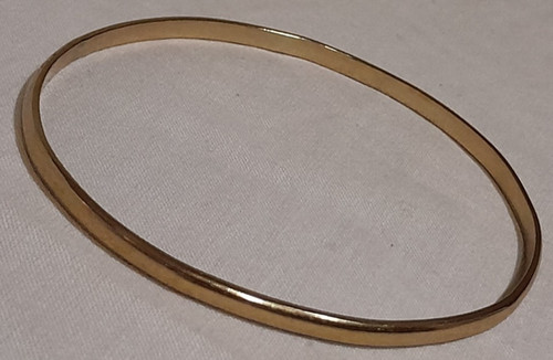 Vintage 9ct yellow - yellow, rolled