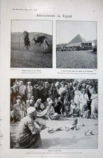 Antique Old Print 1906