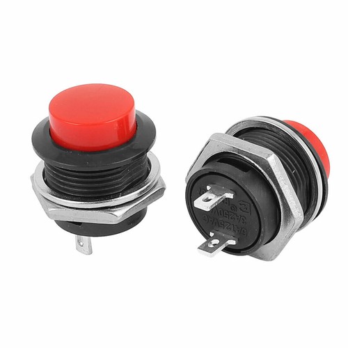 Red momentary reset horn - red,
