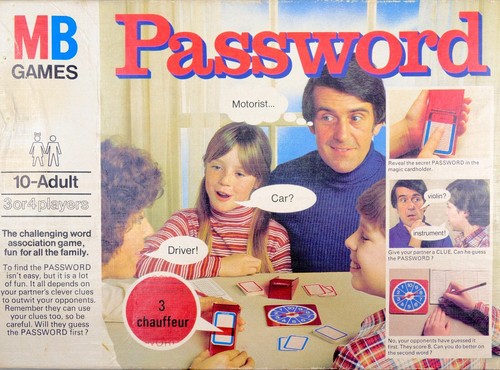 Games password board game - mb,