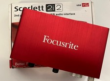 Focusrite Scarlett 2i2 2nd Gen