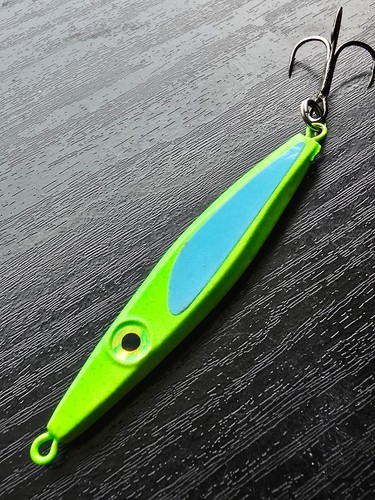 Glow blue side jig - blue,