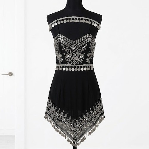 Black egyptian belly dance - black,