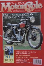  The Classic Motorcycle September 1990   EMC,  ARIEL SQUARE 4, Excelsior Manxman