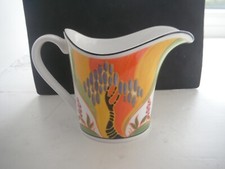 CLARICE CLIFF "WINDBELLS"  MILK JUG  by WEDGWOOD - LTD EDITION  - SUPER