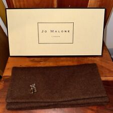Jo Malone 100% Cashmere Brown Clutch Bag - Boxed