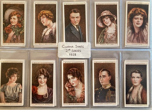 1928 wills cinema stars - wills',