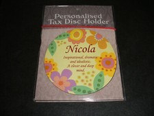 TAX DISC  HOLDER.. (MAGNETIC