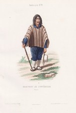Peru Peruvian man South