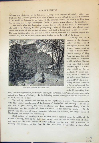 Original old antique print - old,