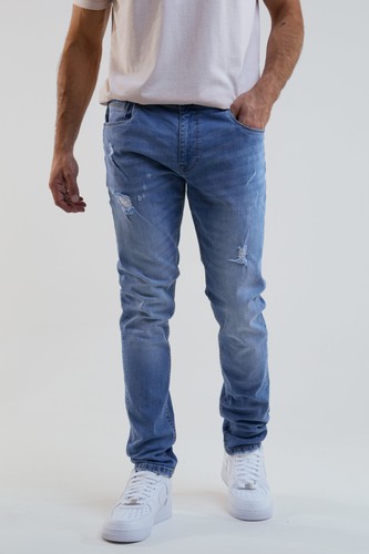 Mens tapered jeans stretch - mens,