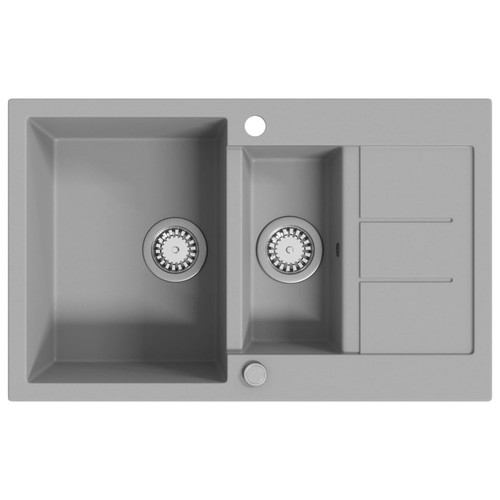 Granite kitchen sink - kitchen,