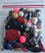 Joblot Multicoloured Beads