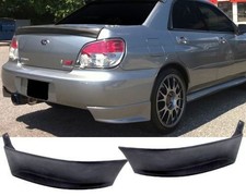 Pair Rear PU Bumper Lip
