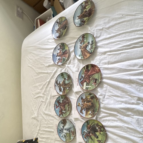 Horse racing collector plates - racing,