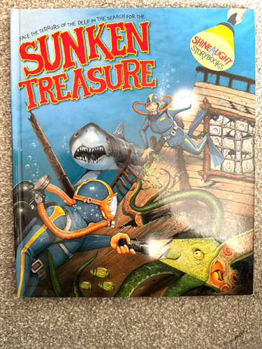 Sunken treasure hardback book - hardback,