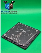 Icom Laser Engraved Slate
