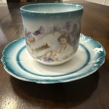 Antique Porcelain "A Present"