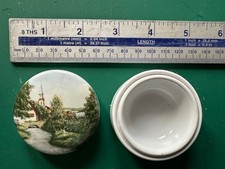 Patum Peperium Countryside Scene  Trinket The Gentlemans Relish Pot
