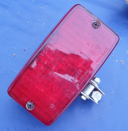 Classic car red rear fog - rear,