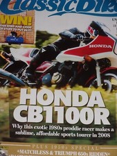 Classic Bike 11/08 Honda