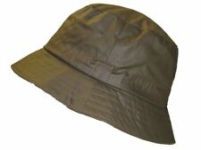 WAX BUSH BUCKET RAIN HAT WAXED