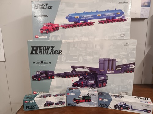 Corgi heavy haulage set - "heavy, haulage"