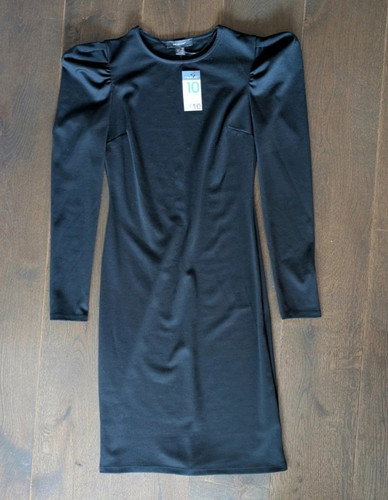 Primark black bodycon dress - primark,