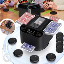 Electric Card Shuffler 2in1