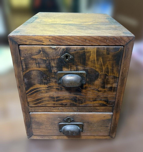 Vintage japanese wooden small - vintage,
