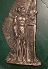 vintage copper relief wall art
