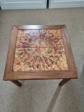 Mid Century Danish Teak & Tile