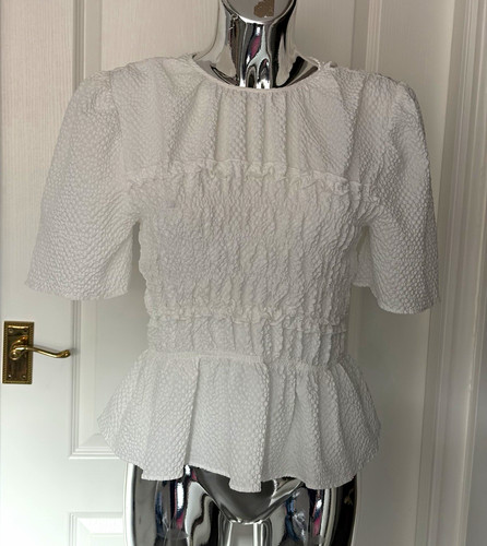 River island white textured - island,