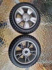 A Pair Of Rear Wheels For A