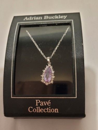 Necklace with pale amethyst - necklace,