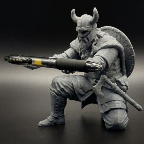 Custom viking pen holder - viking,