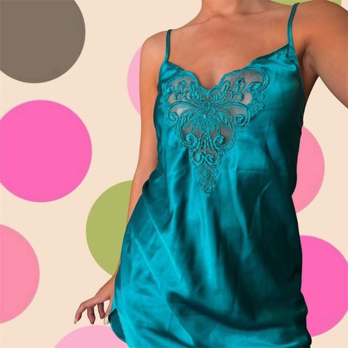 Vintage rare turquoise - rare, satin