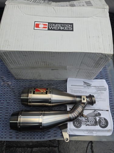 Triumph rocket exhaust - 3r,