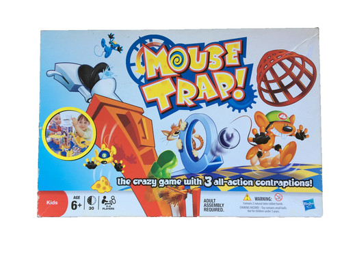 Hasbro mousetrap board - mousetrap,