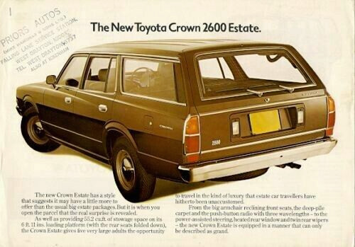 Toyota crown 2600 - toyota,